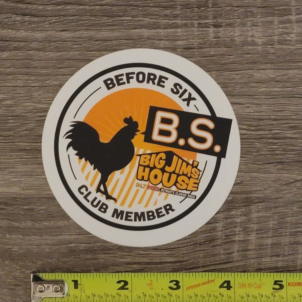 Radio Station Vinyl Sticker